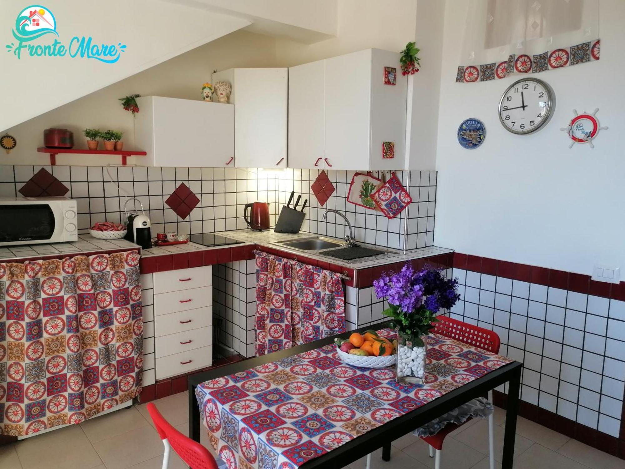 Casa Fronte Mare Villa Santa Teresa Di Riva Eksteriør billede