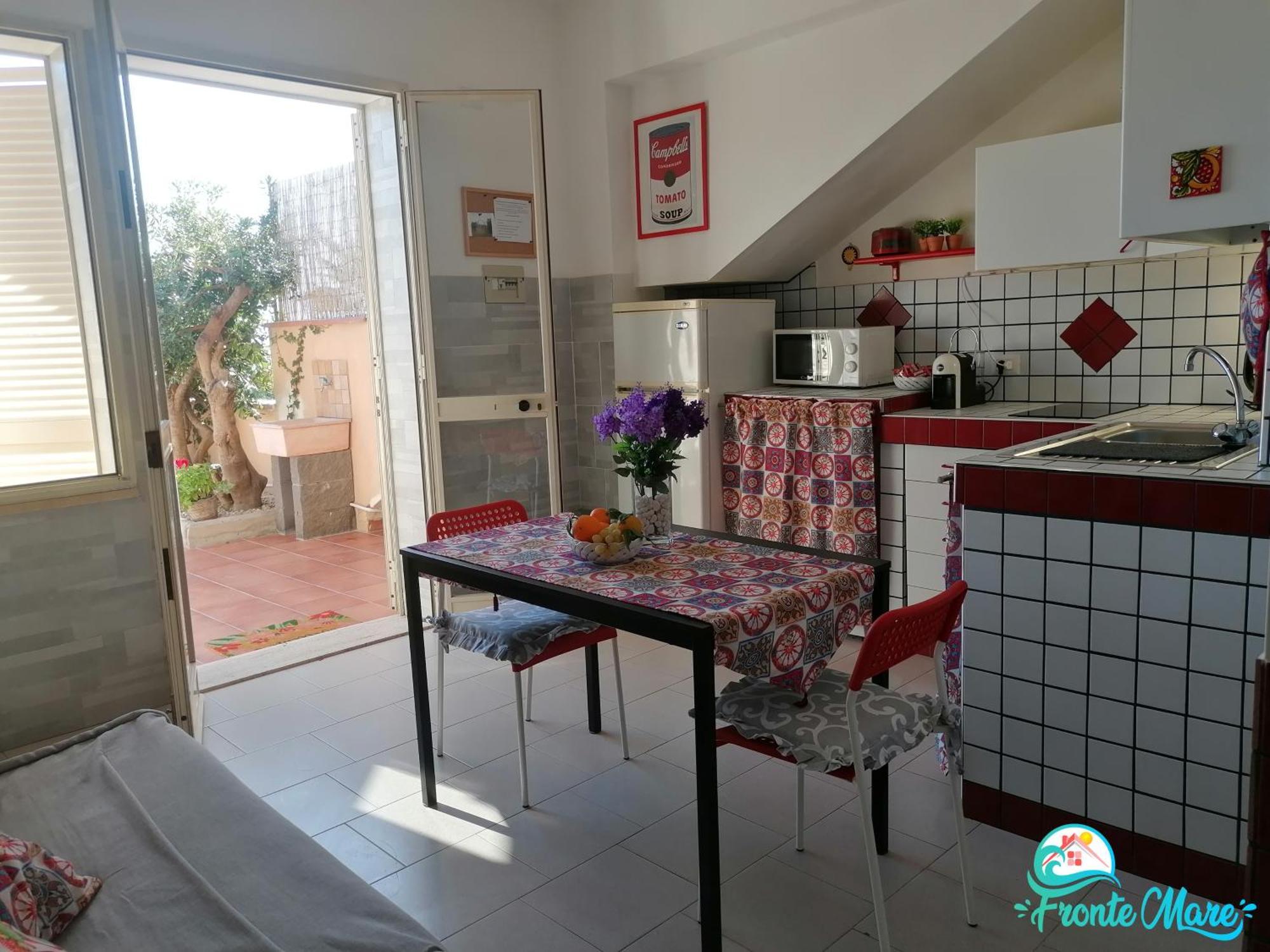 Casa Fronte Mare Villa Santa Teresa Di Riva Eksteriør billede